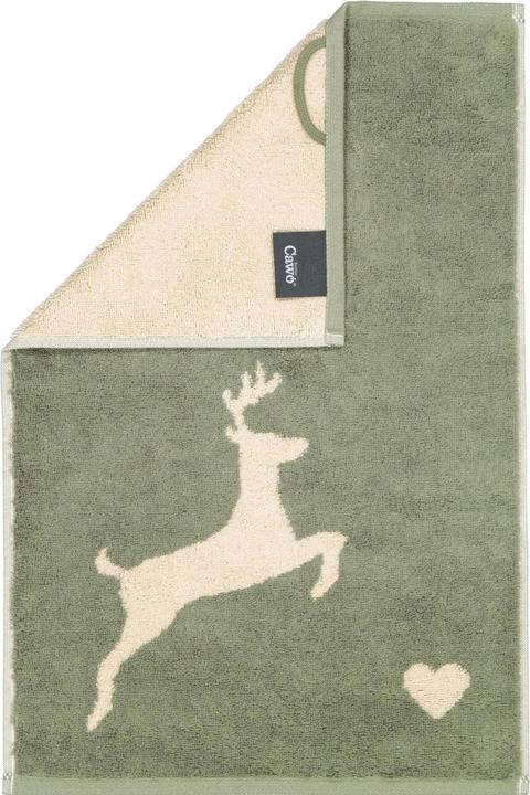 Image du produit Cawö Handtücher Alpenchic Hirsche (30 x 50 cm)
