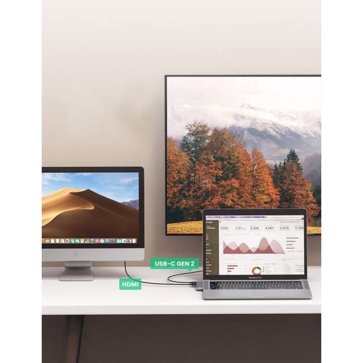 Produktbild Ugreen 5 in 2 -C Hub (USB-C, 5 Ports)