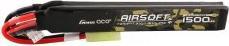 Produktbild Gens Ace 25C 1500mAh 2S1P 7.4V Nunchuck 2X Airsoft Gun Lipo Battery with mini Tamiya Plug (7.40 V, 1500 mAh)