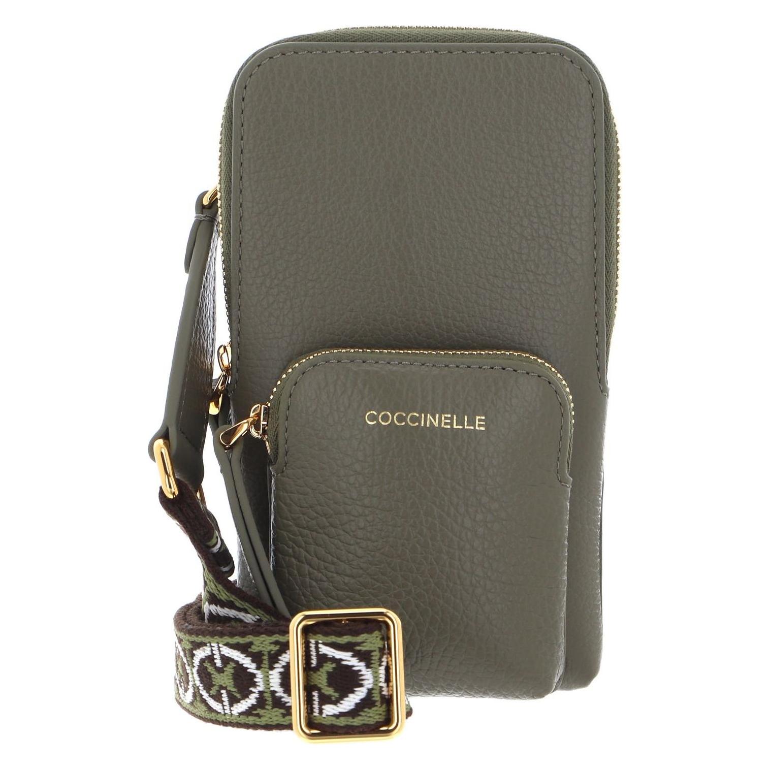 Coccinelle, Damen, Handtasche, Pixie Hi-Tech Phone Bag, Grün
