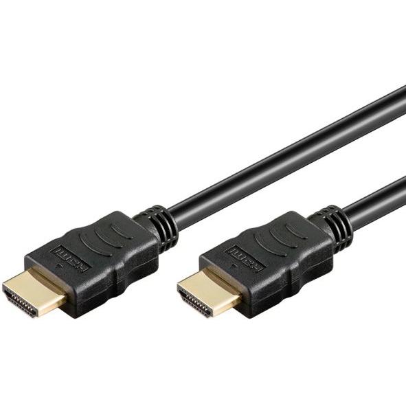 Hapena 76020 2m SBVerpackung Video Kabel HDMI Typ A - Kabel - Digital/Display/Video (2 m, HDMI), Video Kabel