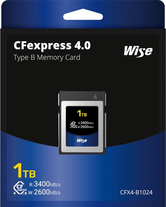 Produktbild Wise WI-CFX4-B1024 (1024 GB, CFexpress Typ B)