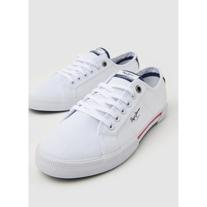 Produktbild Pepe Jeans Herren Sneaker Brady Men Basic Weiss (44)