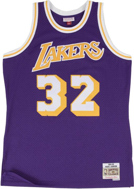 Produktbild Mitchell & Ness Magic Johnson Los Angeles Lakers 198485 Swingman Jersey (XXL)