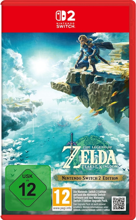 Actual product image Nintendo The Legend of Zelda: Tears of the Kingdom - Switch 2 Edition (Switch 2, DE, FR, IT)