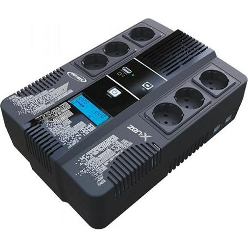 Infosec Zen-X 800 (800 VA, Line-Interaktiv USV) (66071N1)