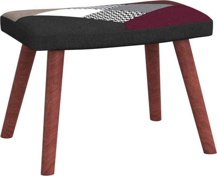 Produktbild vidaXL Schaukelstuhl mit Hocker