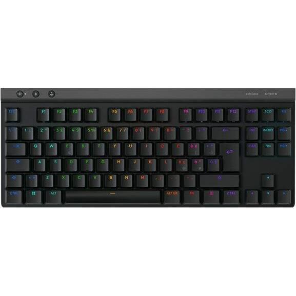 Logitech G515 LIGHTSPEED TKL KB (Italiano, Cablato, Senza fili), Tastiera, Nero