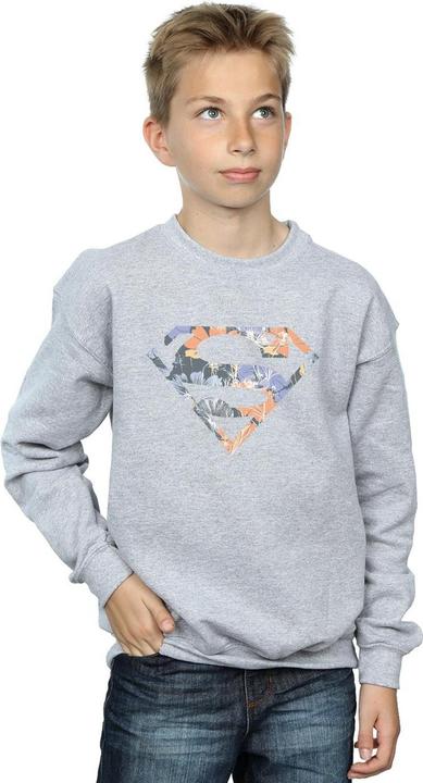 Produktbild Superman Floral Logo 2 Sweatshirt Jungen (140, 146)