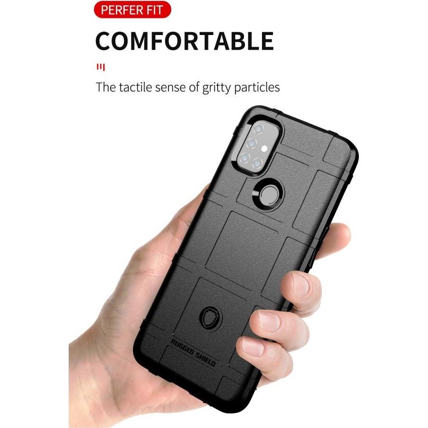 Thumbnail - Screenguard OnePlus Nord N10 5G Rugged Shield Hülle (OnePlus Nord N10 5G), Smartphone Hülle, Schwarz