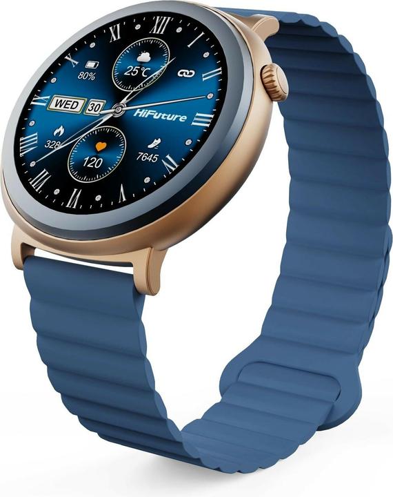 Actual product image HiFuture smartwatch Aurora blue HSSW11BL