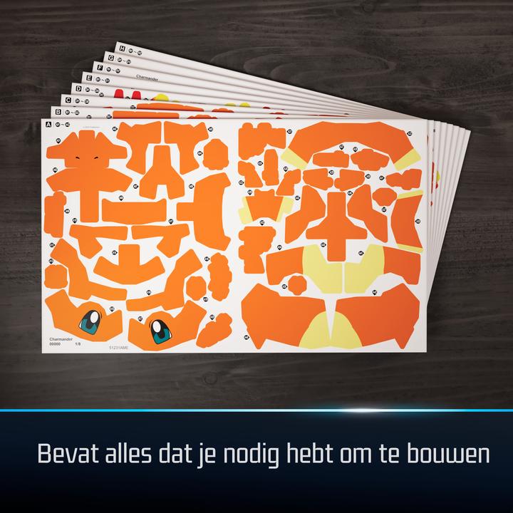 Produktbild 4D Puzzle 4D Build - Pokémon Glumanda - detailreicher 3D-Modellbausatz (241 Teile)