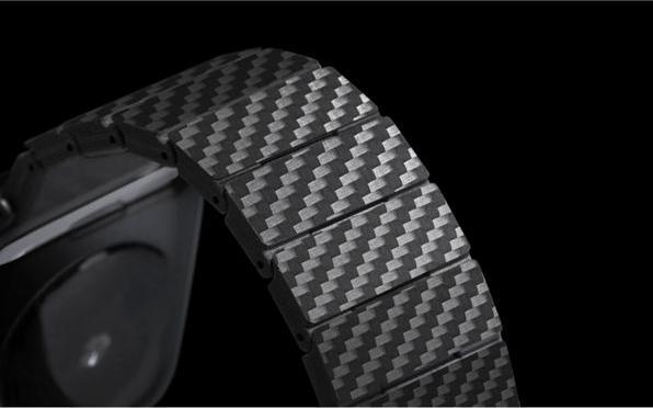 Immagine prodotto Pitaka Bracciale moderno con maglie in fibra di carbonio 38-40 mm (38 mm, 40 mm, Fibra di carbonio)