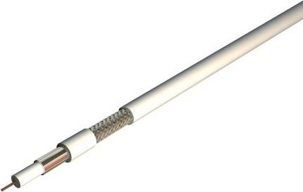 Rs Pro Coaxial cable 17VATC White PVC coil (37.20 dB, Antennenkabel)