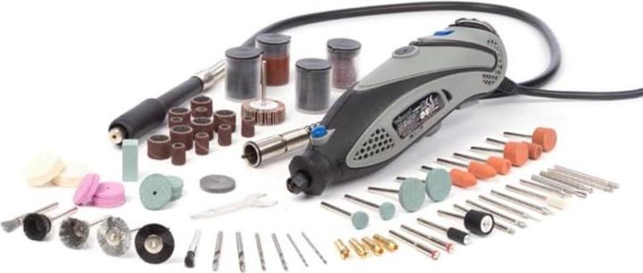 Actual product image Velleman ELECTRIC PRECISION DRILL & ENGRAVING SET - 190 pcs