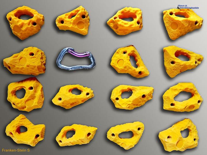 Produktbild Move It Climbingholds FrankenStein S Klettergriffe (Schwarz)