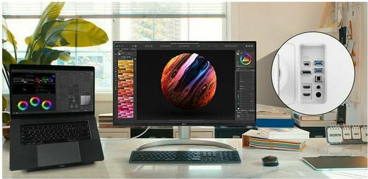 Produktbild LG 27UQ850-W 27 4K IPSBLACK monitor (3840 x 2160 Pixel, 27")