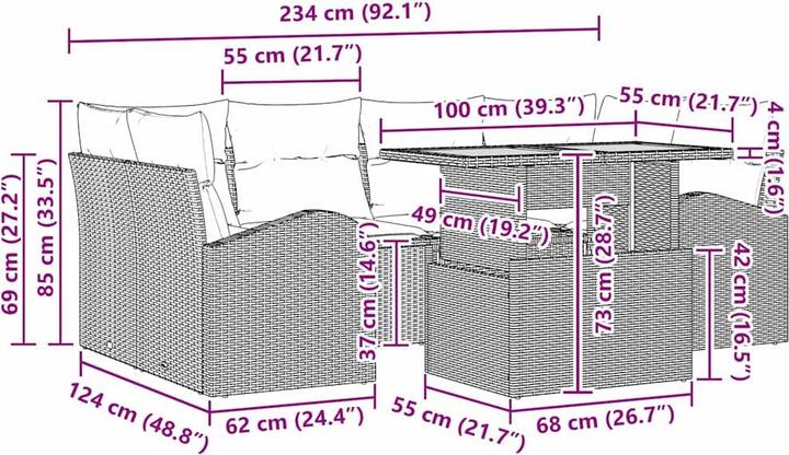 Produktbild vidaXL François