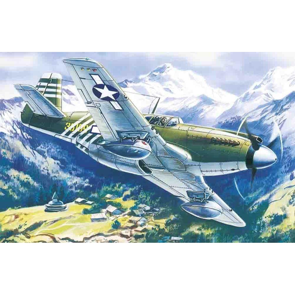 ICM Mustang P-51A WWII American Fighter