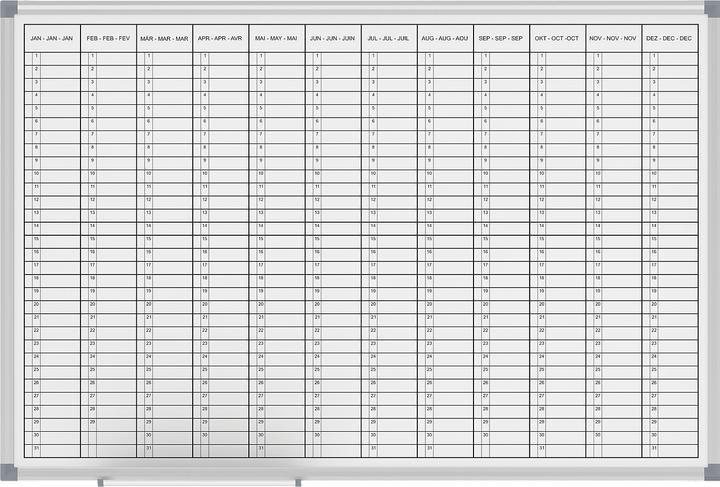 Produktbild Maul MAULoffice mit Zubehörset Jahresplaner, Monatseinteilung 90,0 x 60,0 cm (900 x 600 mm)