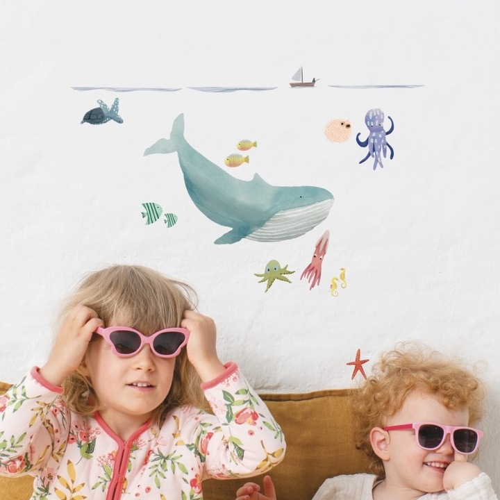 Actual product image MIMI'lou MIMIlou wall sticker Just a Touch, ocean