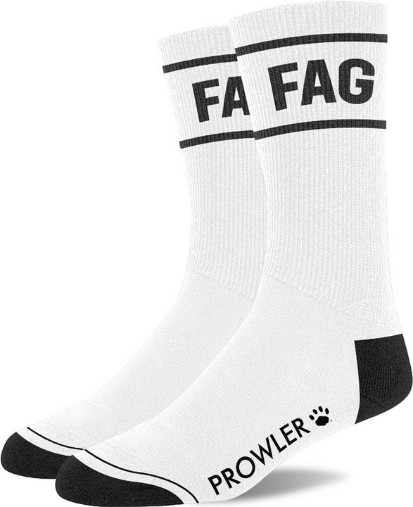 Actual product image Prowler Fag Socks - White/Black (One size)