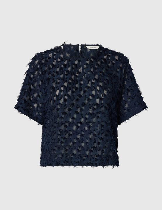 Immagine prodotto Selected Spitzen Oberteil mit kurzen Ärmeln (38)