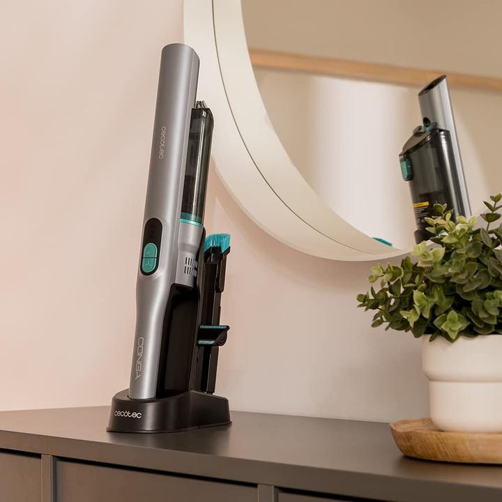 Produktbild Cecotec Conga Rockstar Micro+ Kabelloser Staubsauger Grau Beutellos