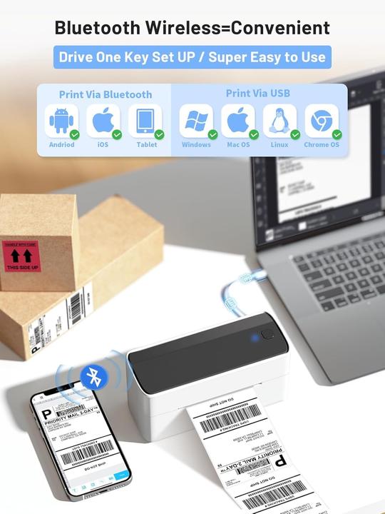 Actual product image Phomemo PM241 (203 dpi)
