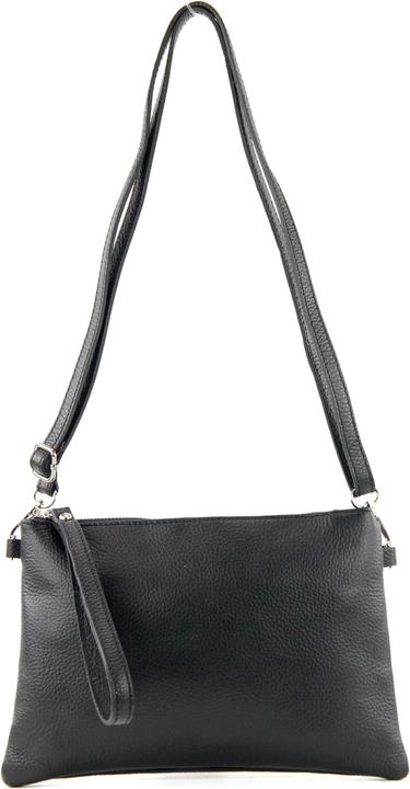 Only-Bags.Store Clutch Umhängetasche Leder medium