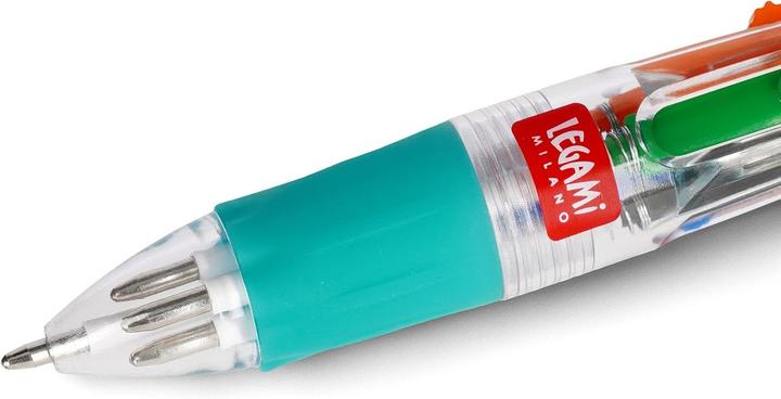 Produktbild Legami Mini-Kugelschreiber (Blau, Grün, Orange, Schwarz, 1x)
