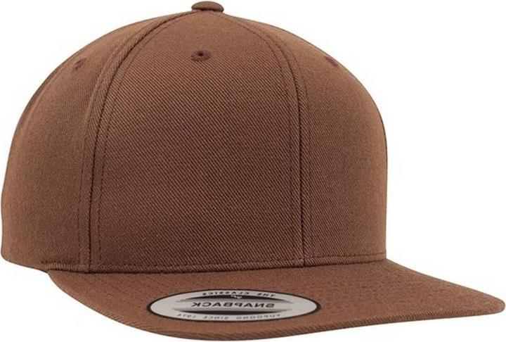 Actual product image Yupoong Classic Plain Snapback Cap