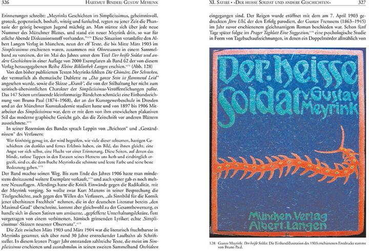 Produktbild Gustav Meyrink (Deutsch, Hartmut Binder, 2009)