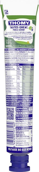 Actual product image THOMY Mustard with Herbs (100 g)