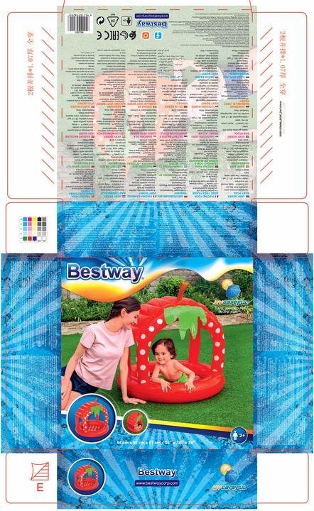Produktbild Bestway Very Berry Baby Pool
