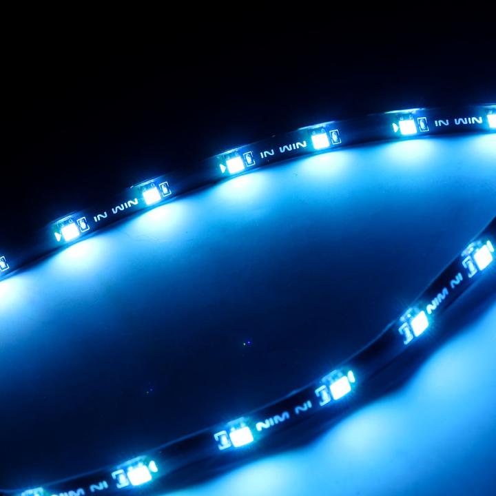 Actual product image In Win Aurora RGB LED fan, 120mm, set of 3 (120 mm, 1 x)