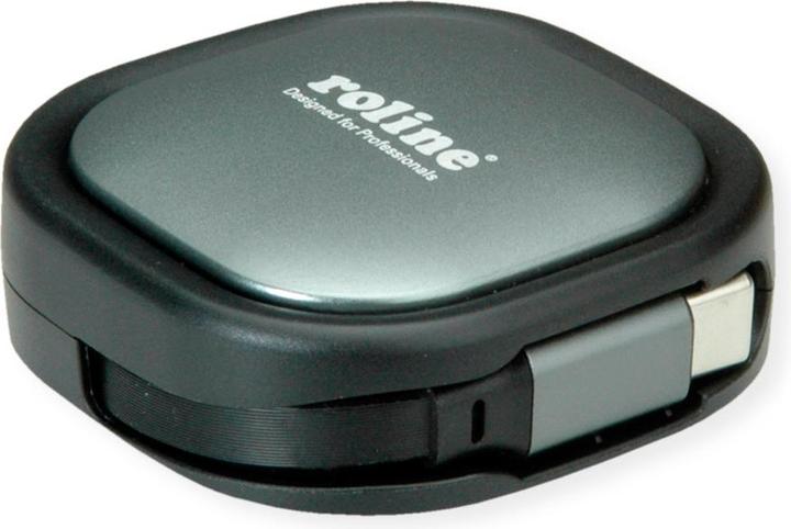 Image du produit Roline Câble rétractable USB2.0 C-C ST/ST (1.20 m, USB 2.0)