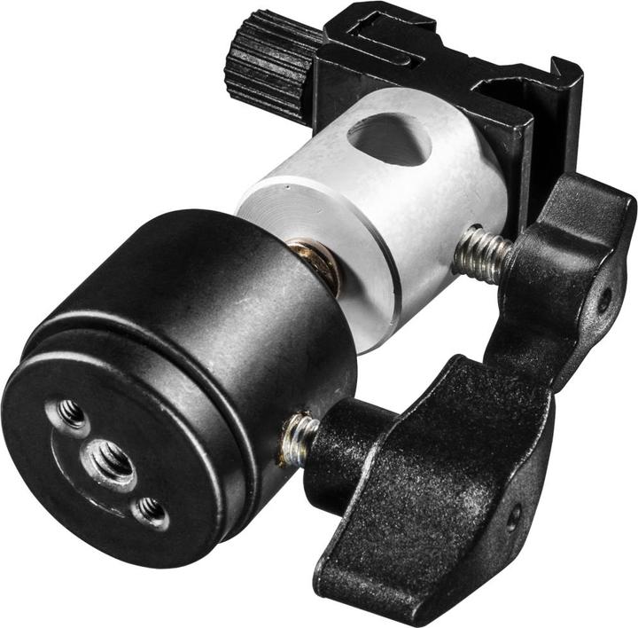 Produktbild Walimex Schirm- und Blitzhalter mit Kugelkopf (Blitzgerät Adapter)