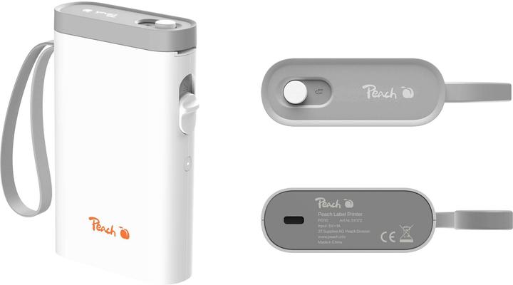 Peach Imprimante d'étiquettes PE blanc (203 dpi)