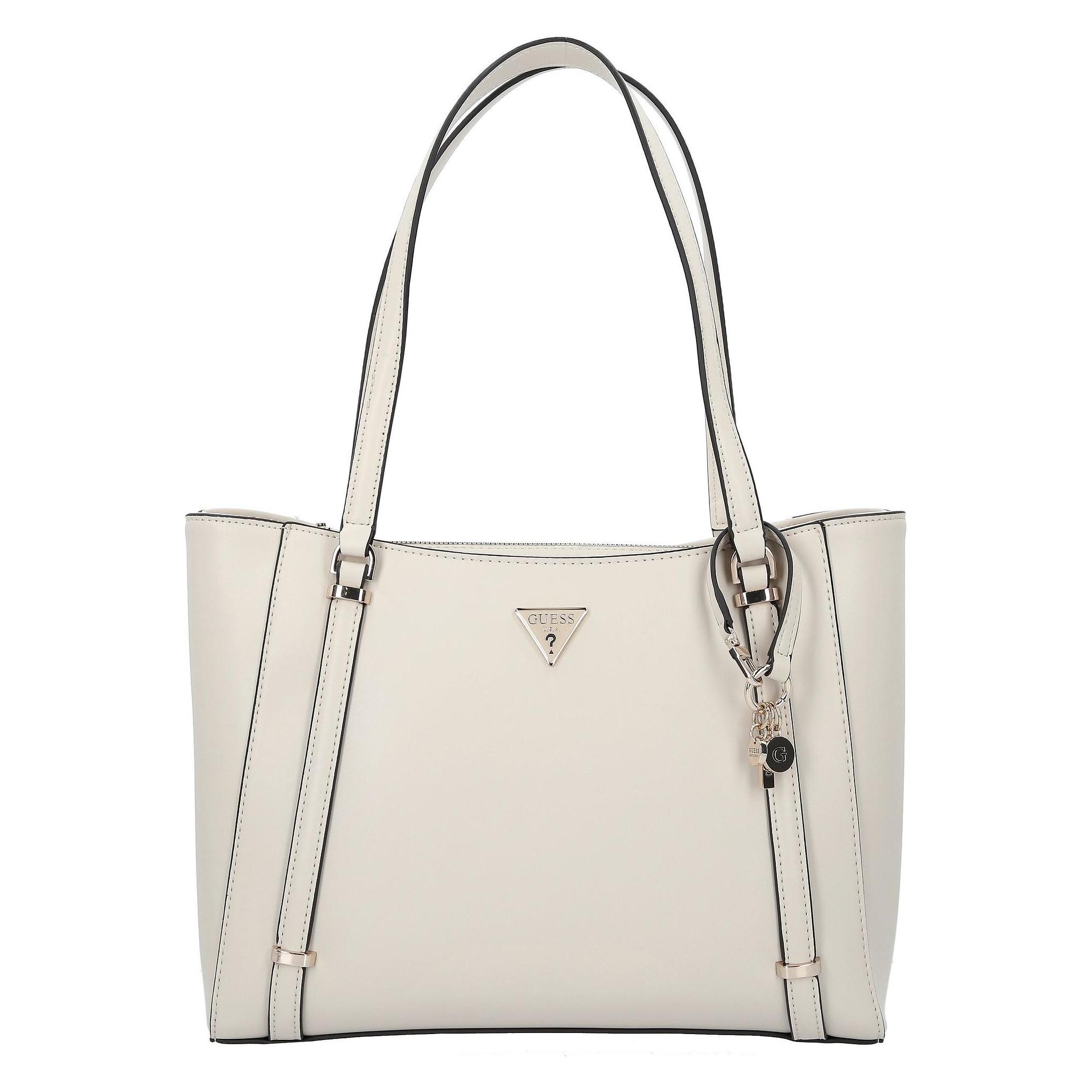 Guess, Damen, Tasche, Daryna Ii Shopper Tasche 33 Cm, Beige, (8 l)