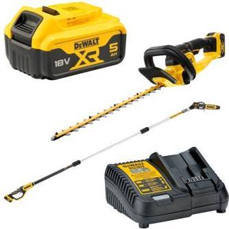 Actual product image DeWalt 18V topsav & haekkeklipper 2pak m/batterier (Metal cutting blade)