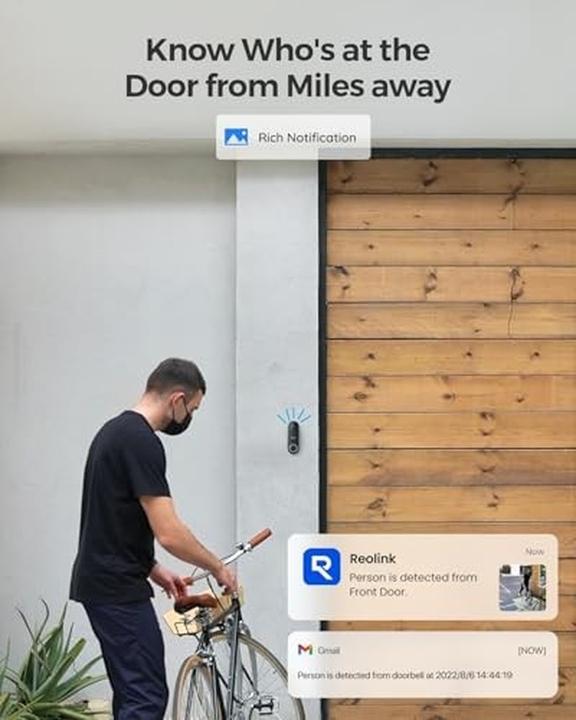 Productafbeelding Reolink Video deurbel (App)