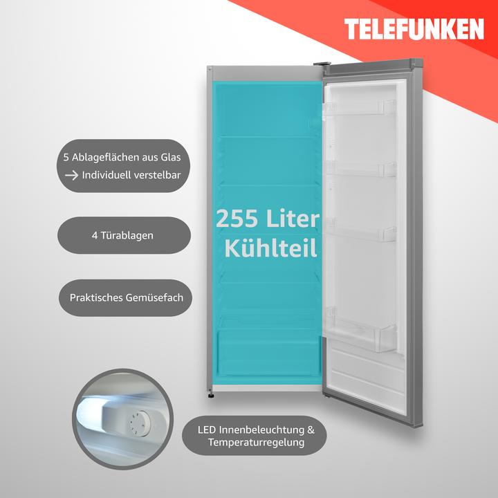 Actual product image Telefunken KTFK265ES2 (255 l)
