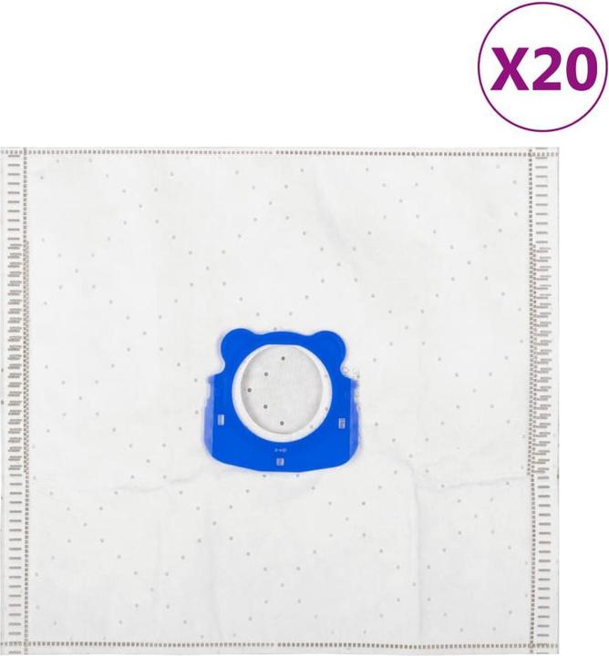 vidaXL Staubsaugerbeutel (20x)