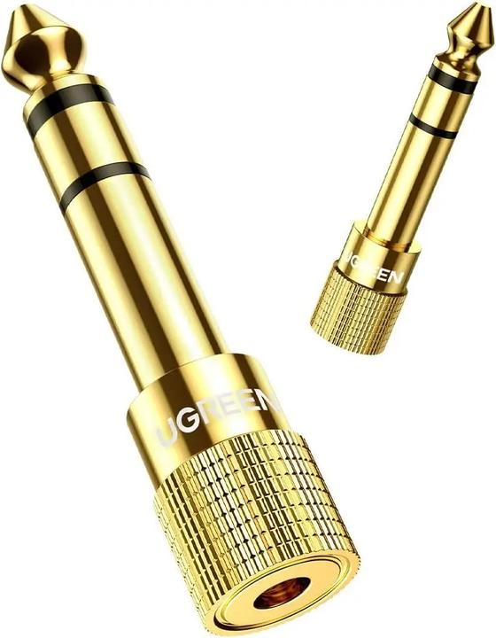 Immagine prodotto Ugreen Spina jack da 6,35 mm a presa da 3,5 mm (Adattatore jack)