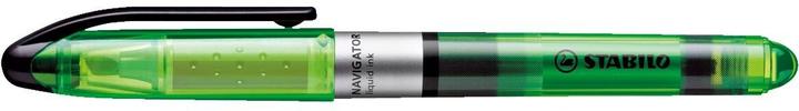 Actual product image STABILO Highlighter - NAVIGATOR - pack of 10 - green (Green, 5 mm, 10 x)