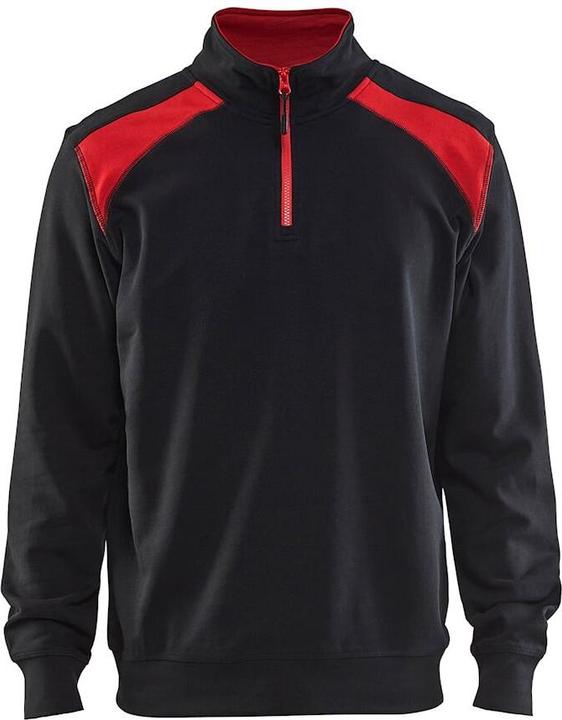 Produktbild Blakläder B-LÄDER Swea m HFZip 3353-1158 sw/rot (XXL)