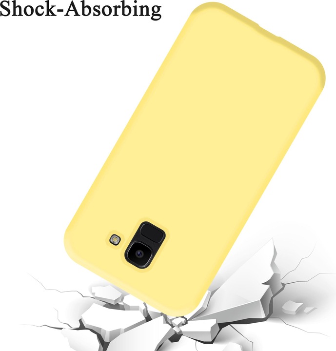 Produktbild Cadorabo TPU Liquid Silicone Case Cover (Samsung Galaxy J6 (2018))