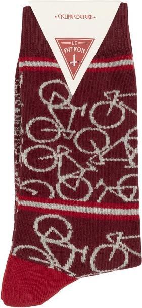 Produktbild Patrón Spirits Company Le Patron Bicycle Socks bordeaux (39 - 42)
