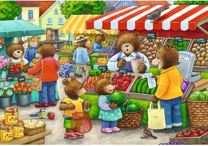 Image du produit Ravensburger Komm, wir gehen einkaufen (12 pièces)